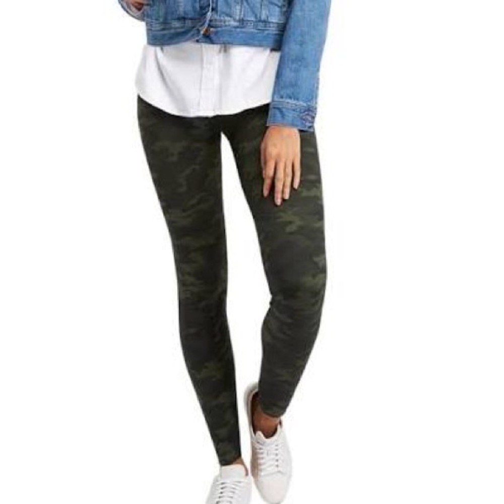 Spanx Green Camo Leggings